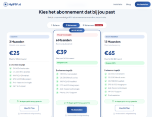 iptv meerdere schermen